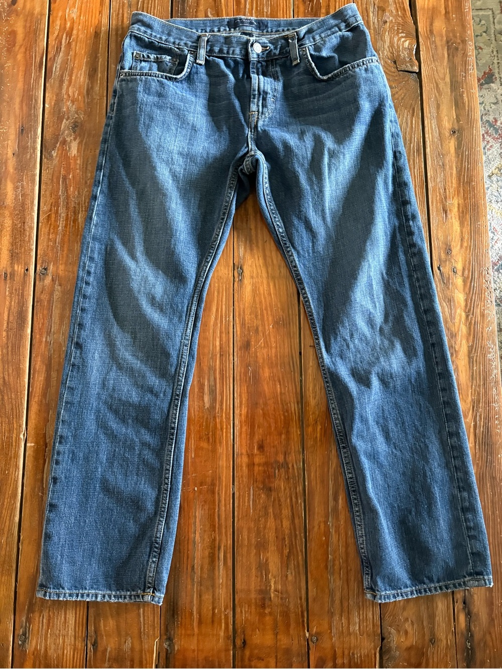 Banana Republic Dark Blue Straight Jeans